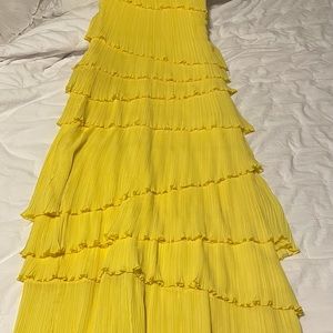 Yellow maxi dress from Greece